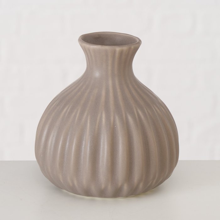 Vase Esko grau 12cm Porzellan Variante 3