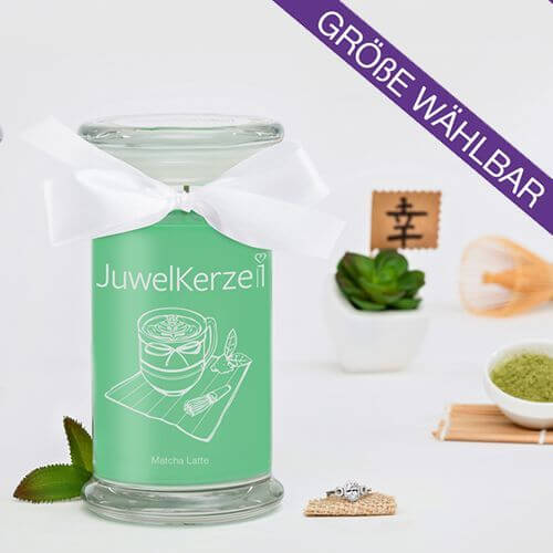 JuwelKerze Matcha Latte (Ring) 380g