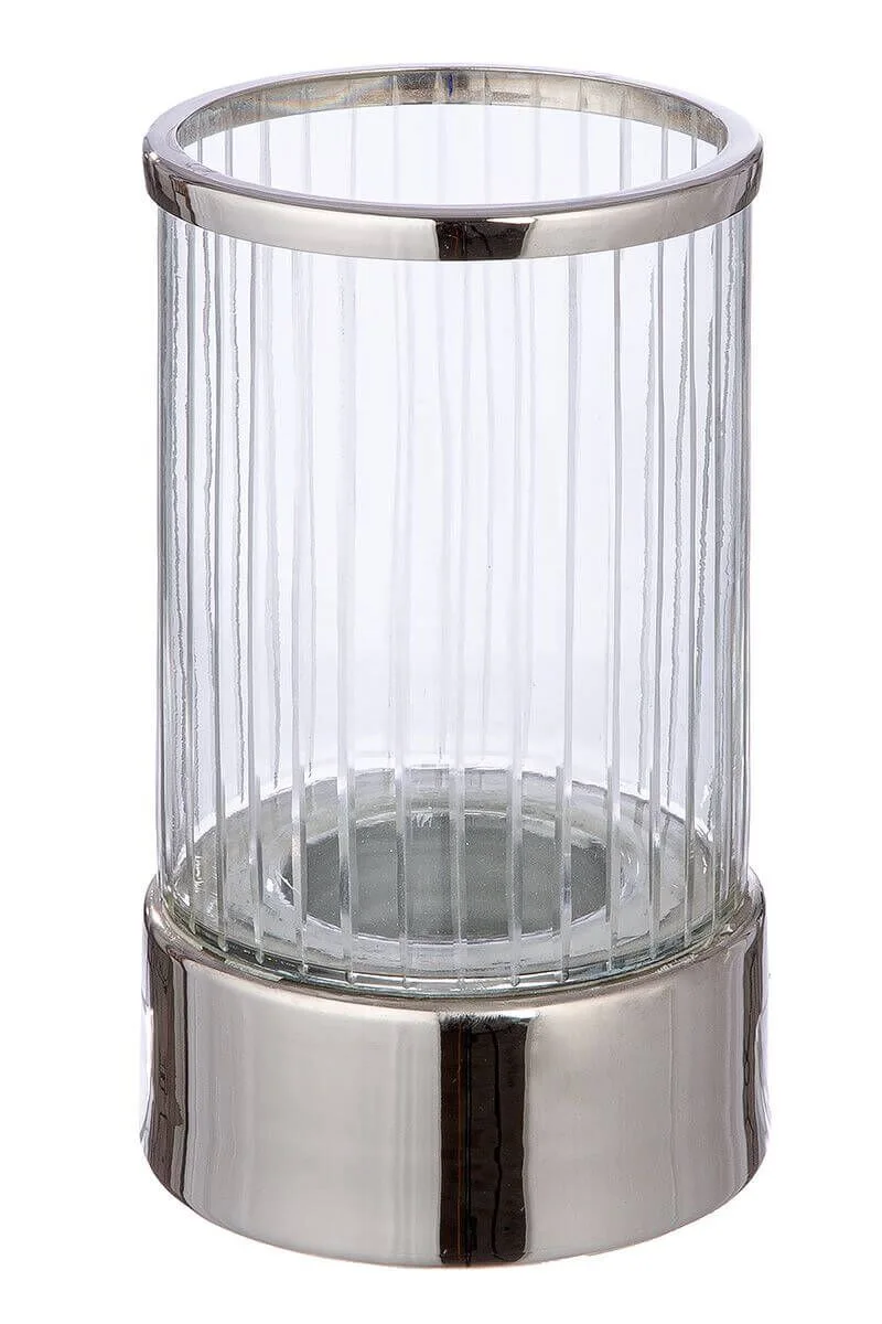Windlicht Nova Glas/Aluminium 21cm Lampe