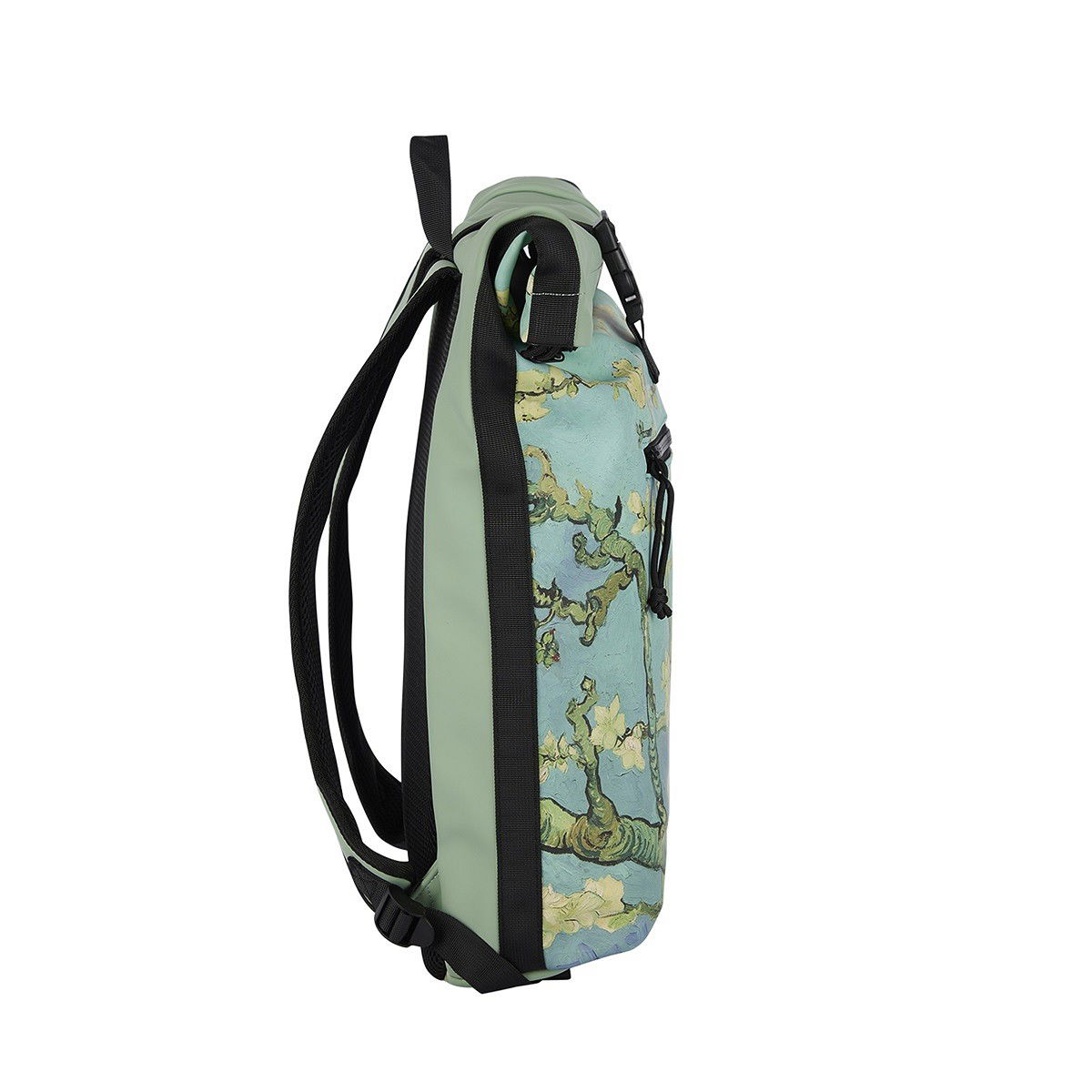 Mart - New York Rolltop Rucksack Almond Blossoms