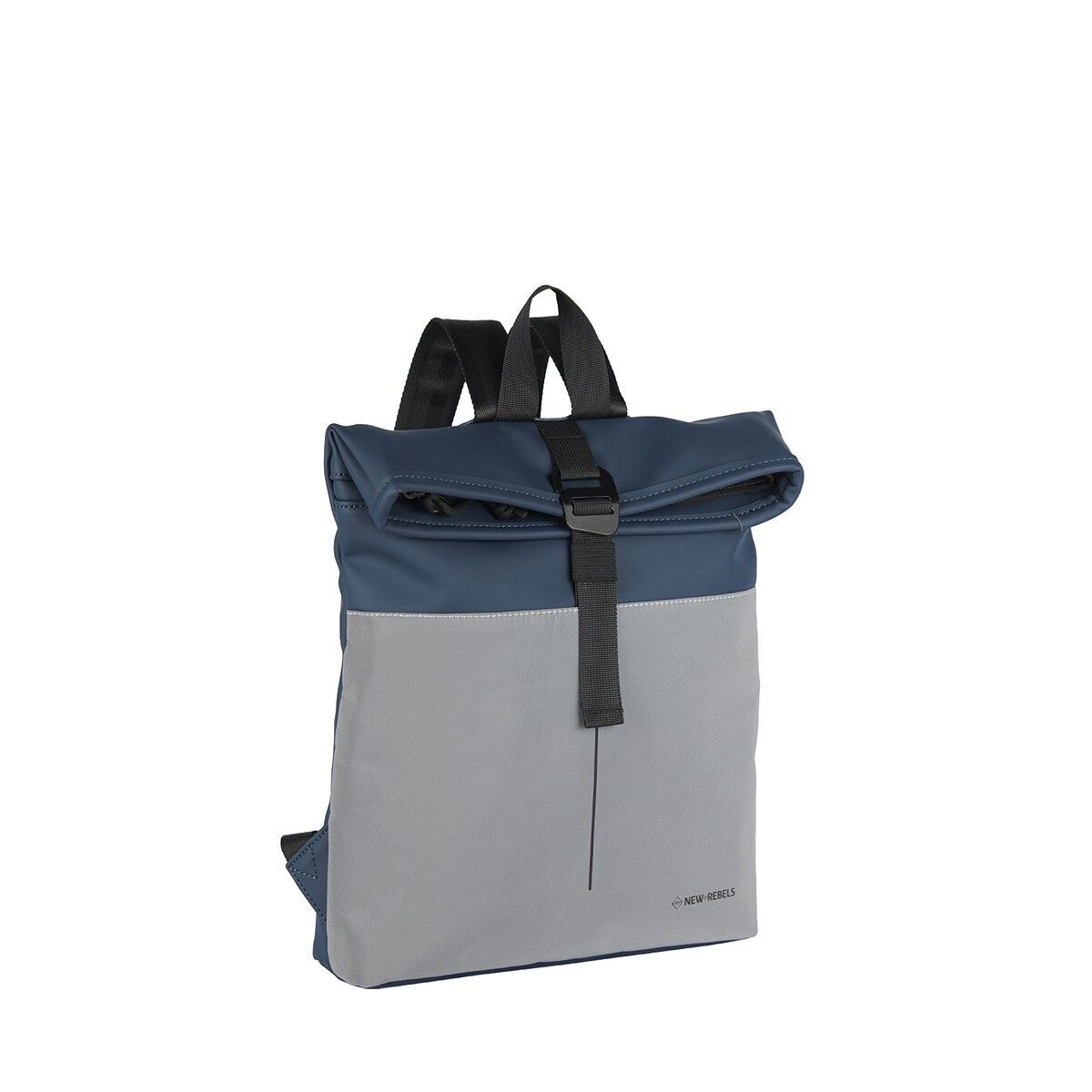 F8FAD2B0894B116168A91BBFA9FBB6C57A224757 Bowie - Los Angeles Rolltop Rucksack navy