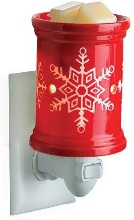 Red Snowflake Duftlampe für die Steckdose