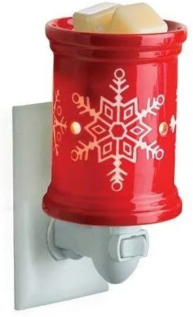 image-7uzlcvkCrA5s8t Red Snowflake Duftlampe für die Steckdose