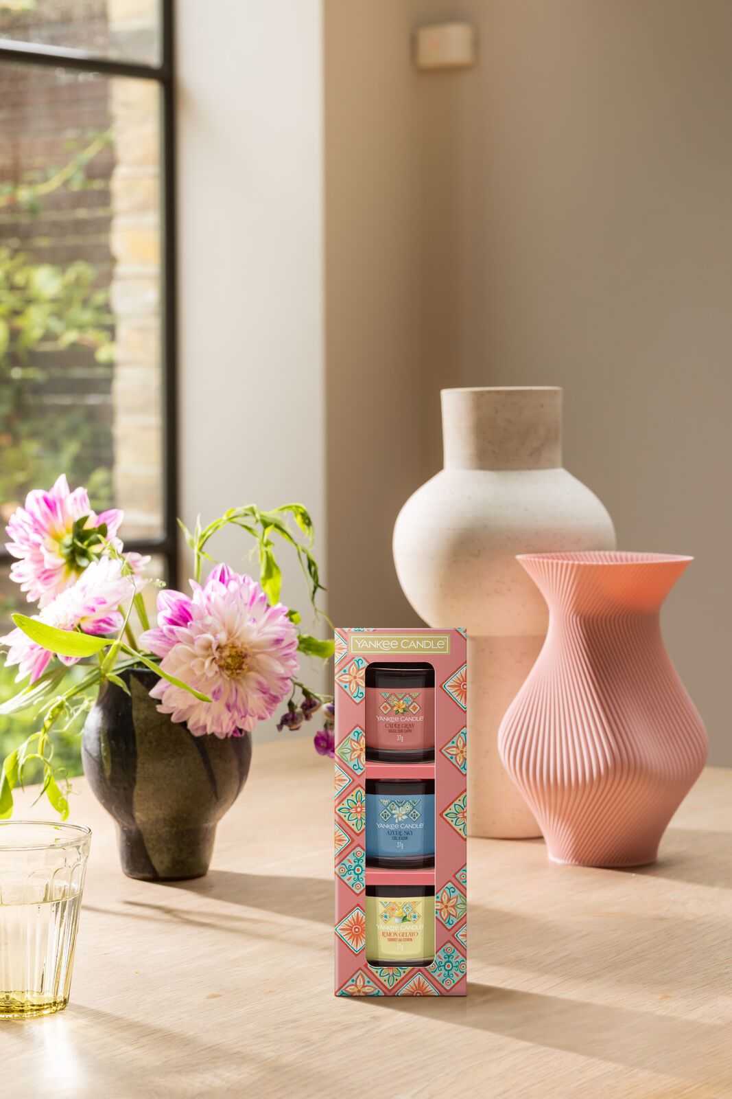 3 Glasvotivkerzen à 37g Geschenkset Hello Italy 3 Glasvotivkerzen à 37g Geschenkset Hello Italy