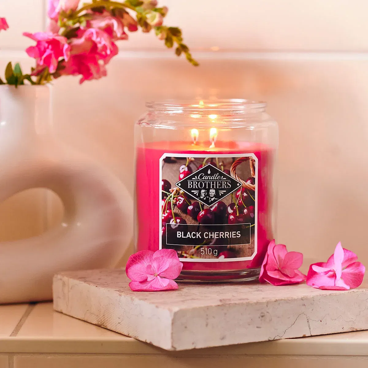 Black Cherries 510g Candle Brothers Duftkerze