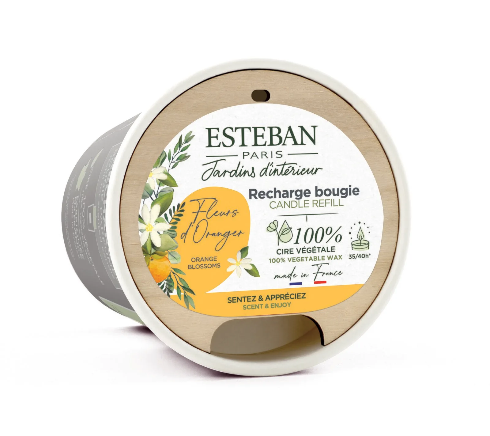 BFO-005_2 Orangenblüte Nachfüller für Duftkerze 180g