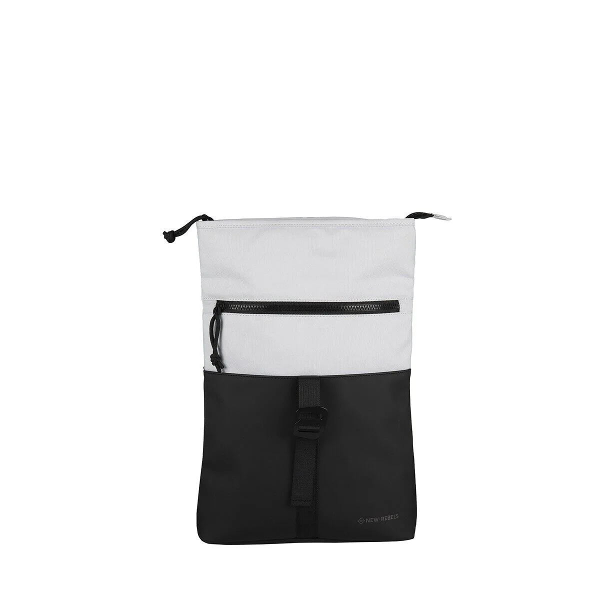 C1300E54B9CB4595B9C9B802D985E55B0A4C2B8D Backham - Los Angeles Rolltop Mini Rucksack hellgrau