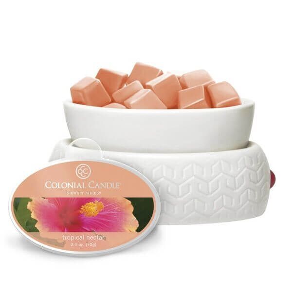 ccsnaps-2181_3_5594fff10f530 Colonial Candle Tropical Nectar Simmer Snaps 70g