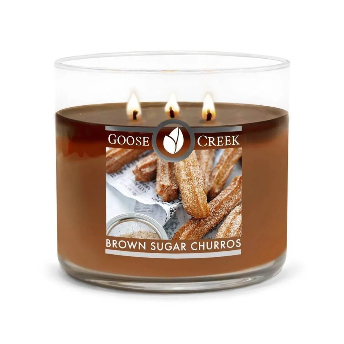 goose-creek-candlez-brown-sugar-churros-3-docht-kerze-411g Brown Sugar Churros 411g (3-Docht)