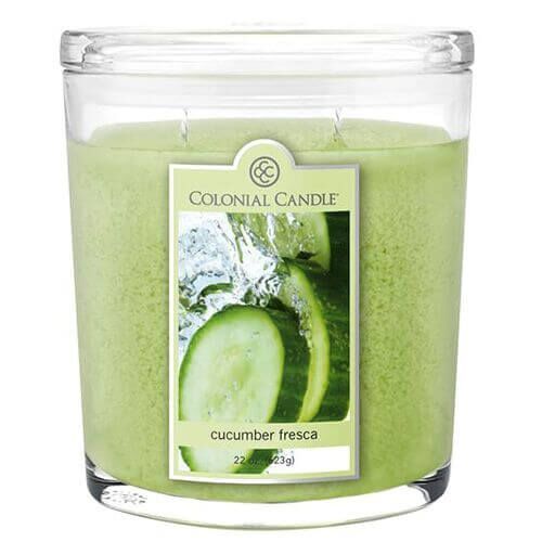 cc022-21775594ffc4d8ea2 Colonial Candle Cucumber Fresca 623g