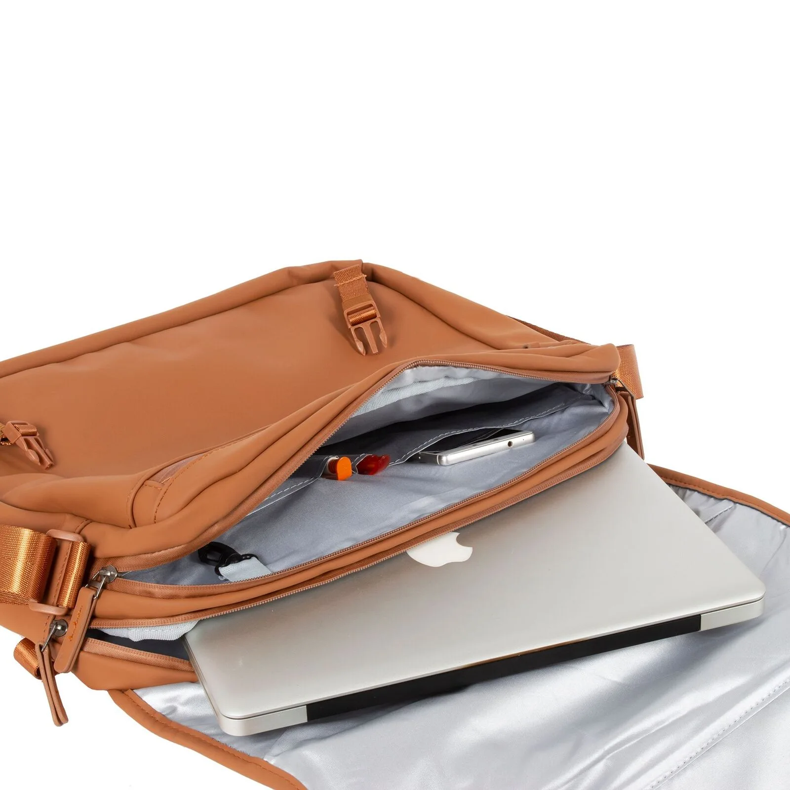 KMi3I8aE William - Harrisburg Laptop Tasche cognac
