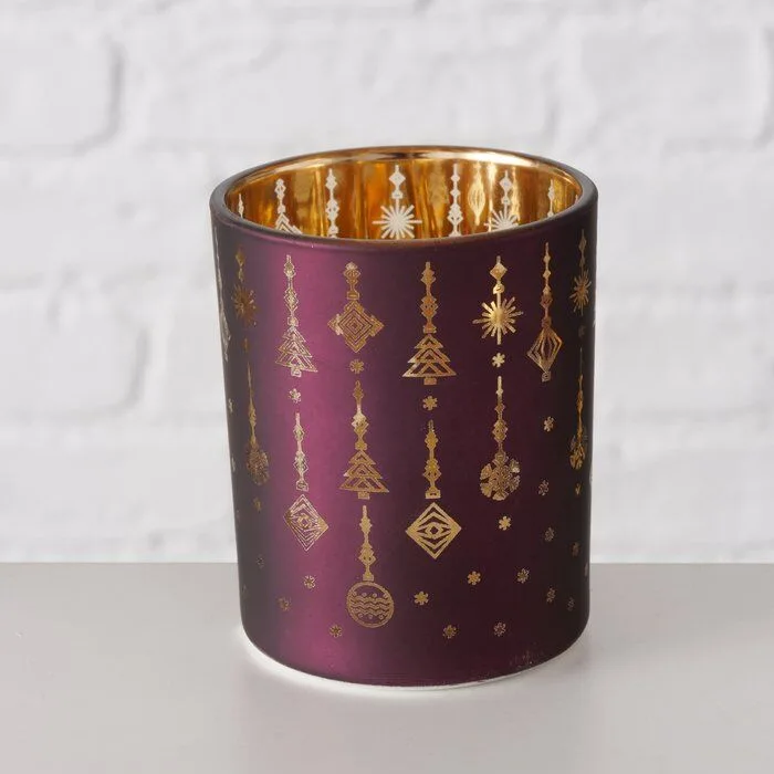 Einzelbild-4965lZVQ-large Windlicht Eleganto lila 8cm