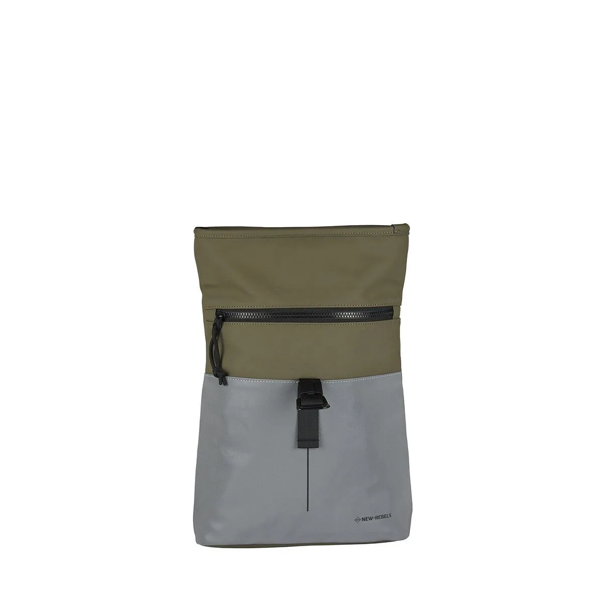 C446BE4B06C849BE4FDEC3B77314FD3AF6CB6B2E Bowie - Los Angeles Rolltop Rucksack olive