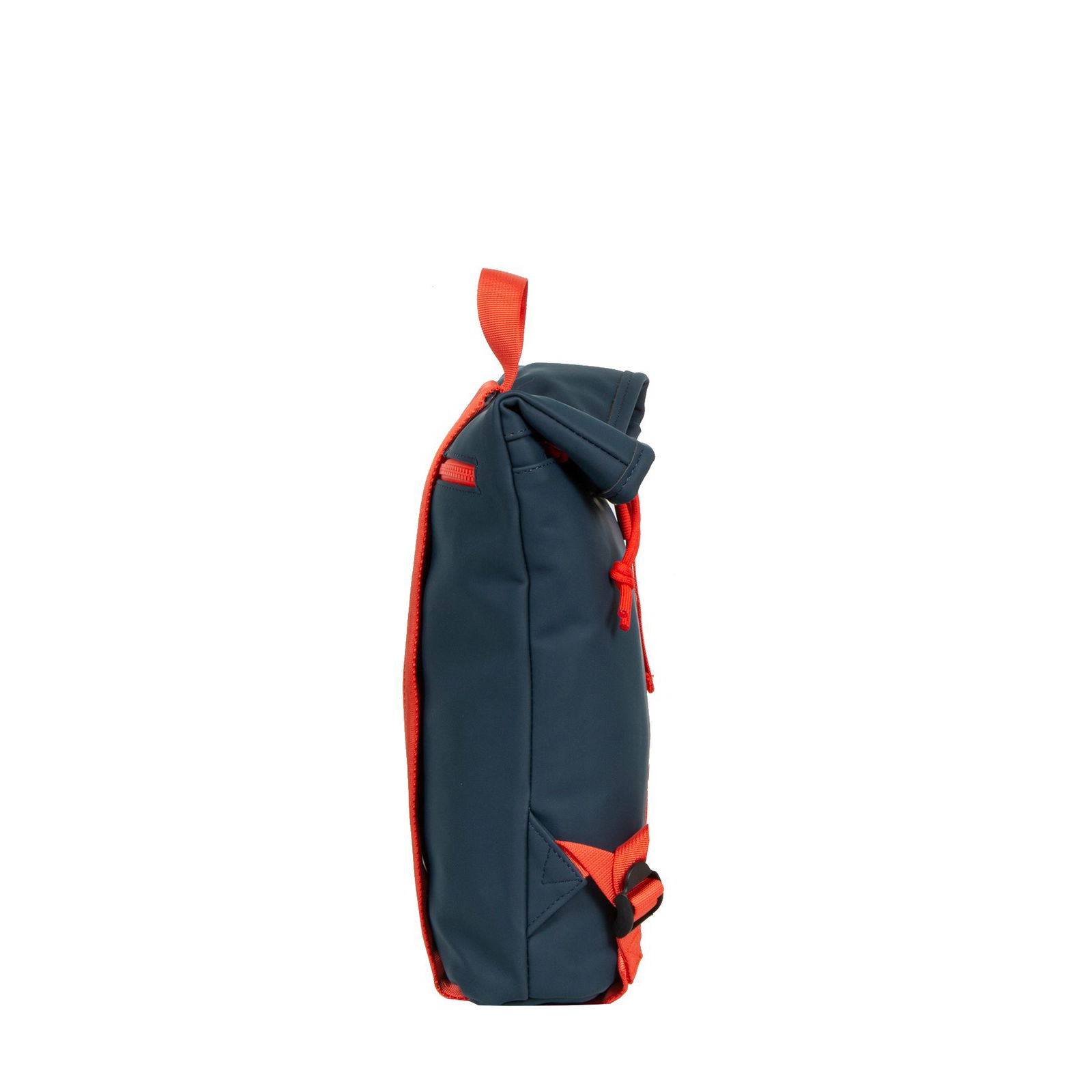 Tim - Los Angeles Rolltop Mini Rucksack navy/rot