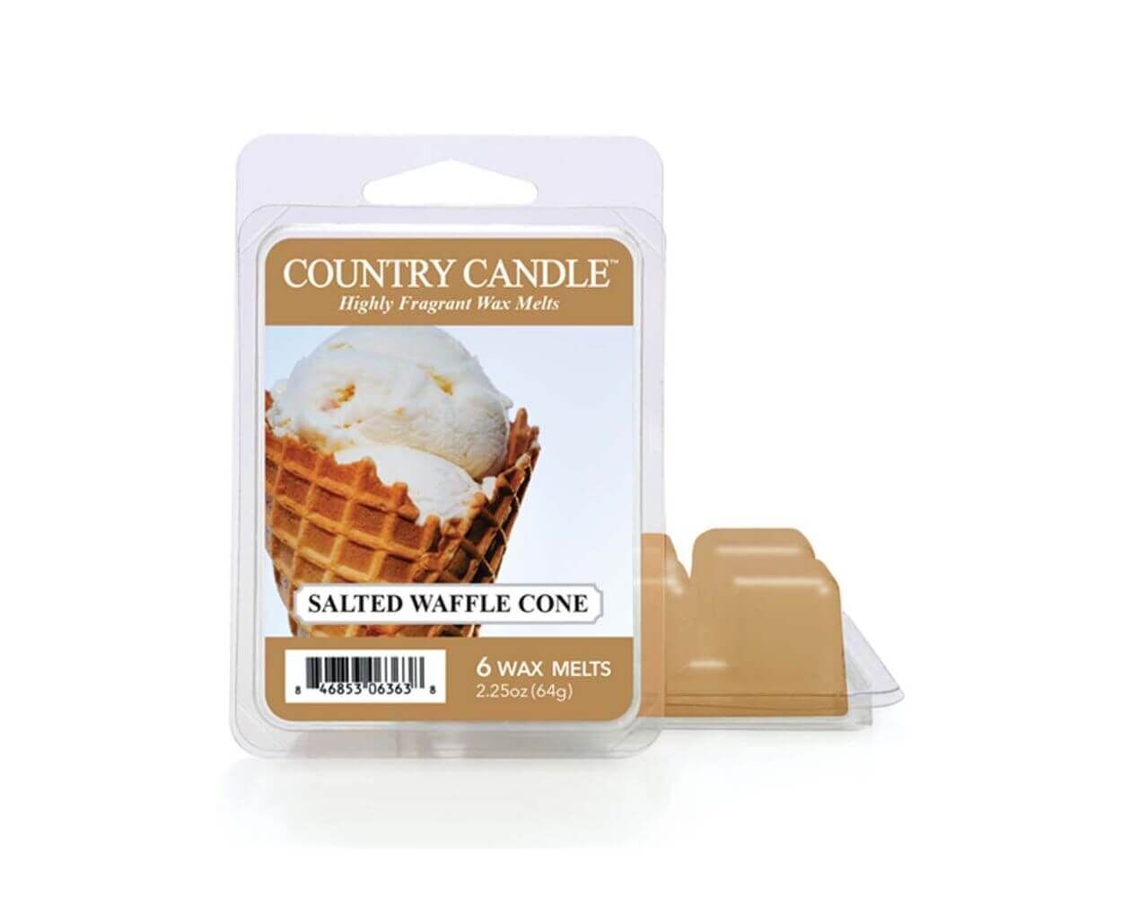 country_candle_salted_waffle_cone_wax_melt_american_heritage_1 Salted Waffle Cone Wax Melts 64g