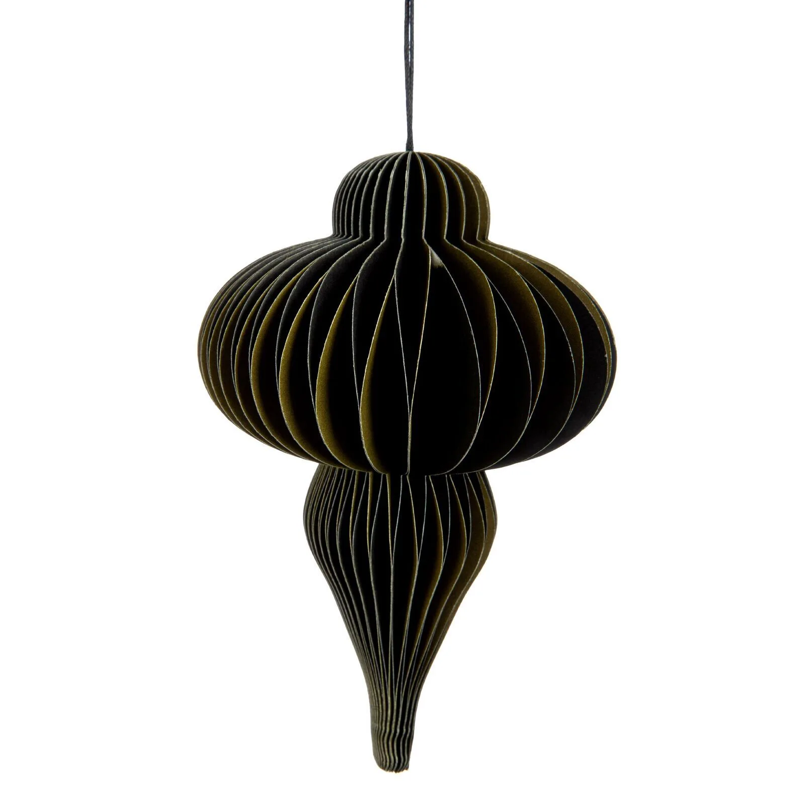 Baumschmuck Festive 2tlg. Papier Lampe, Kronleuchter