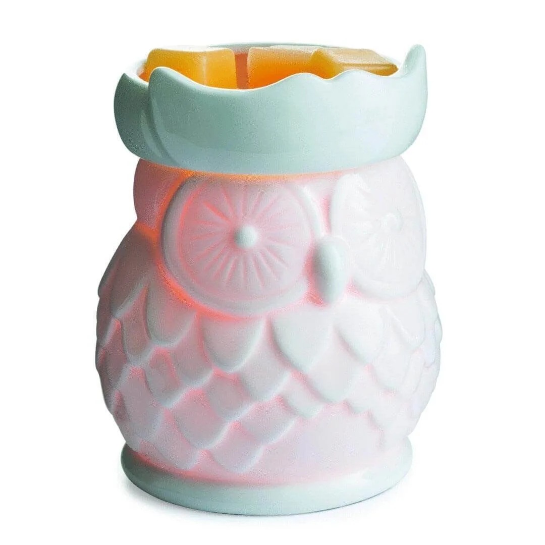 Candle-Warmers-White-Owl-Duftlampe-Weiss Candle Warmers White Owl Duftlampe elektrisch