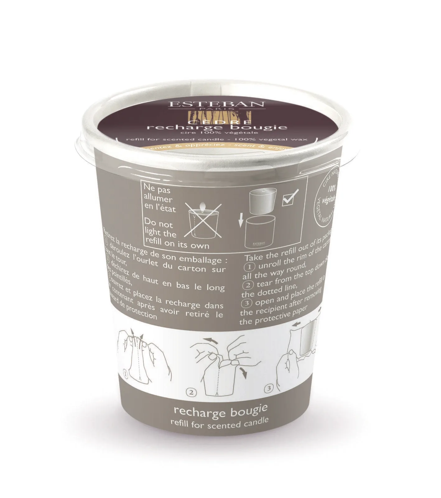 CED-128_2015 Cedre Nachfüller für Duftkerze 170g