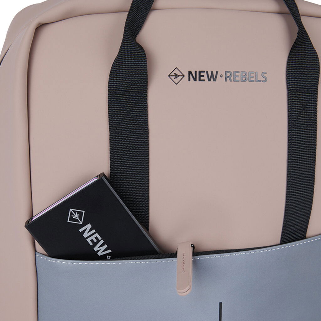 Bowie - Cape Coral Rolltop Rucksack altrosa