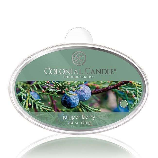 Colonial Candle - Juniper Berry Simmer Snap 70g