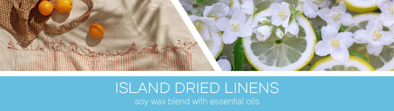 Island Dried Linens 411g (3-Docht)
