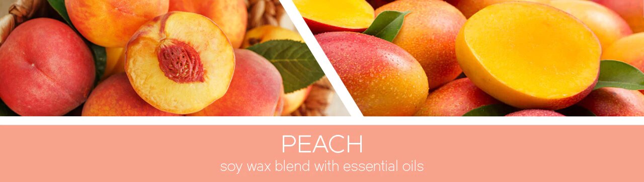 Peach 411g (3-Docht)