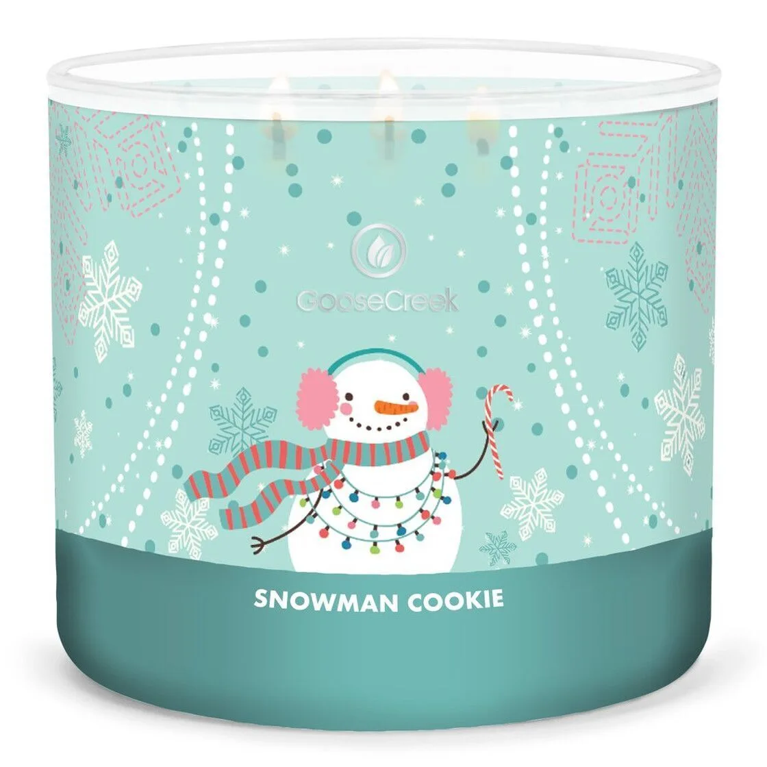 snowman-cookie-cookie-swap-collection-3-docht-kerze-411g Snowman Cookie 411g (3-Docht)