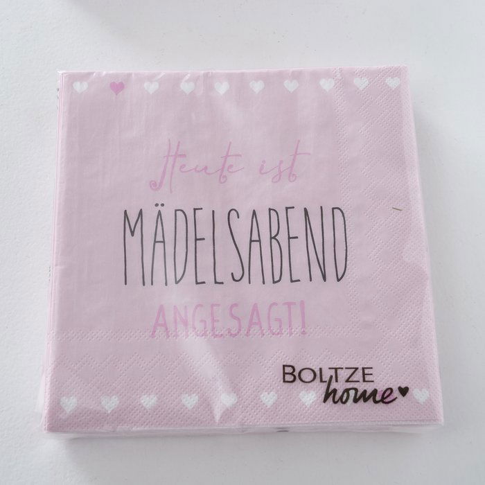 Serviette Friends 20 Stück rosa Variante 1