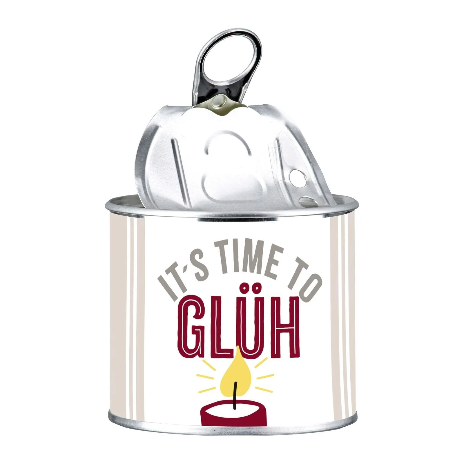 Kerzendose "Glühwein" - Its Time to Glüh Zinn, Kann