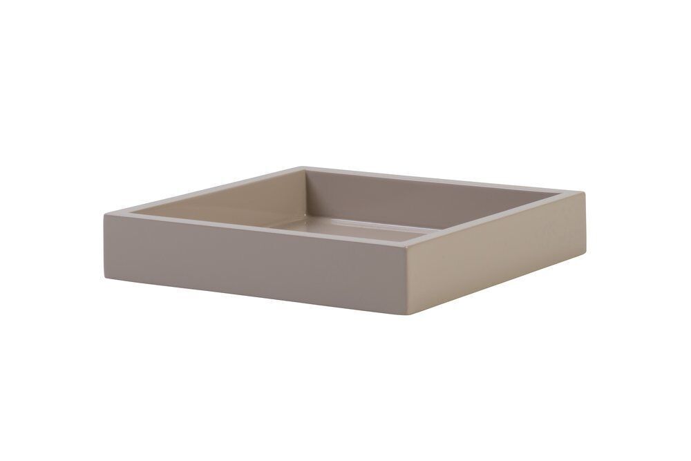 77848 Deko Tablett Spa sandstone quadratisch S