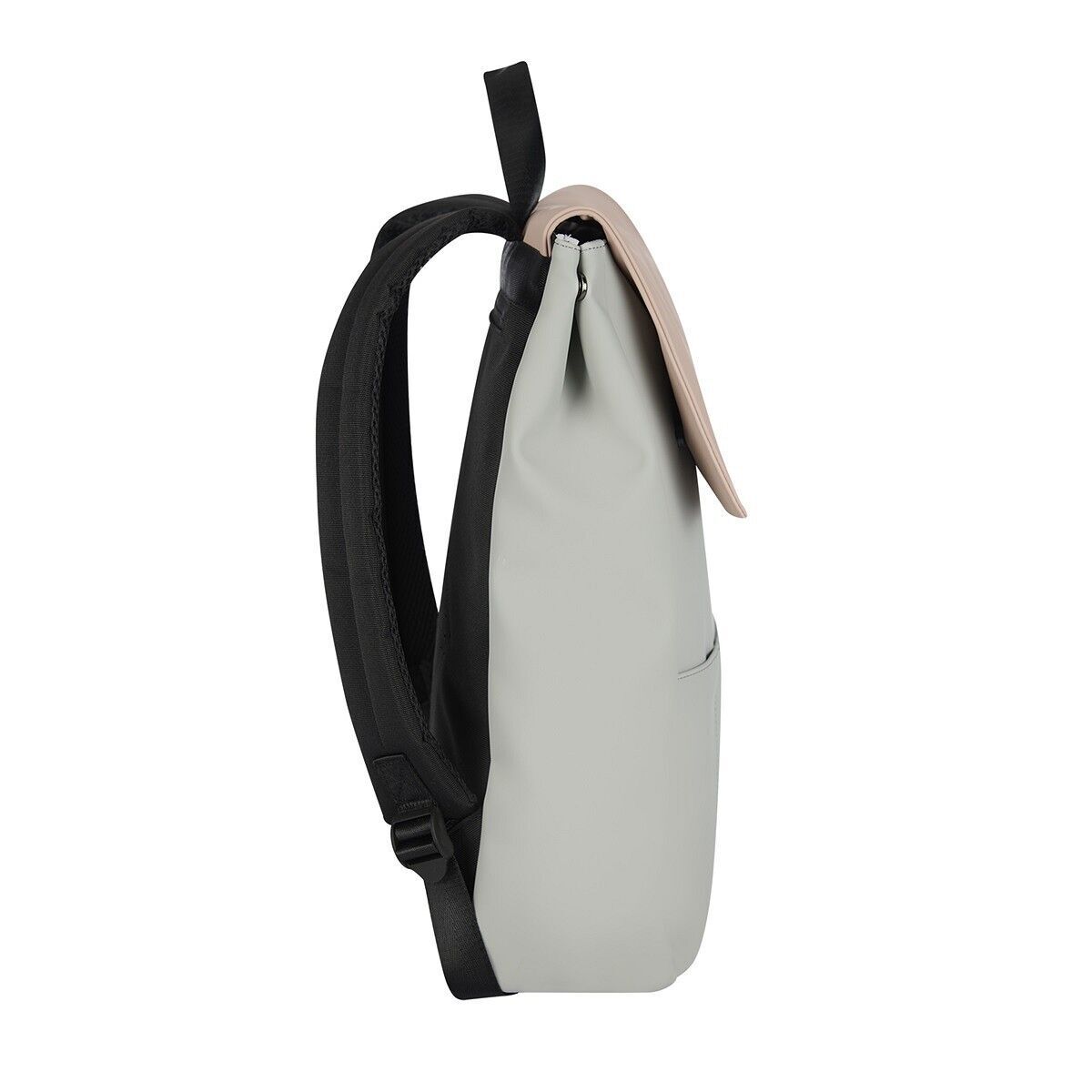 E01F058F40B53BBD76BEA6547ED555D64A3967D2 Fane - Lincoln Flap Rucksack 17L altrosa/grau