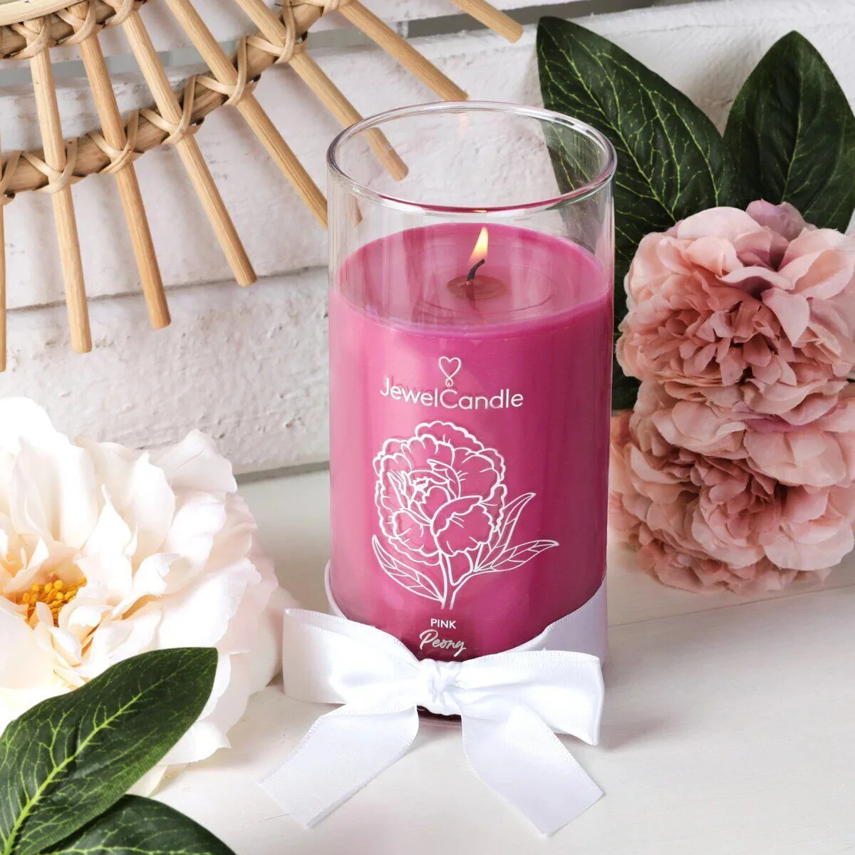 98a28521395c63c3ba8d5e3d1ec66d4fd0603765_pink_peony_jewelcandle_gallery_image_2_INT Pink Peony (Armband) 400g