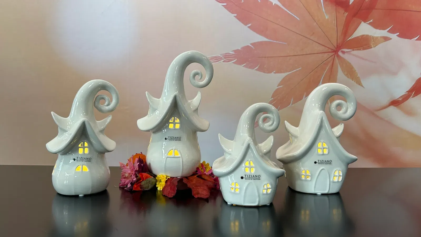Lichthaus Avalon flach 18cm LED cremeweiß