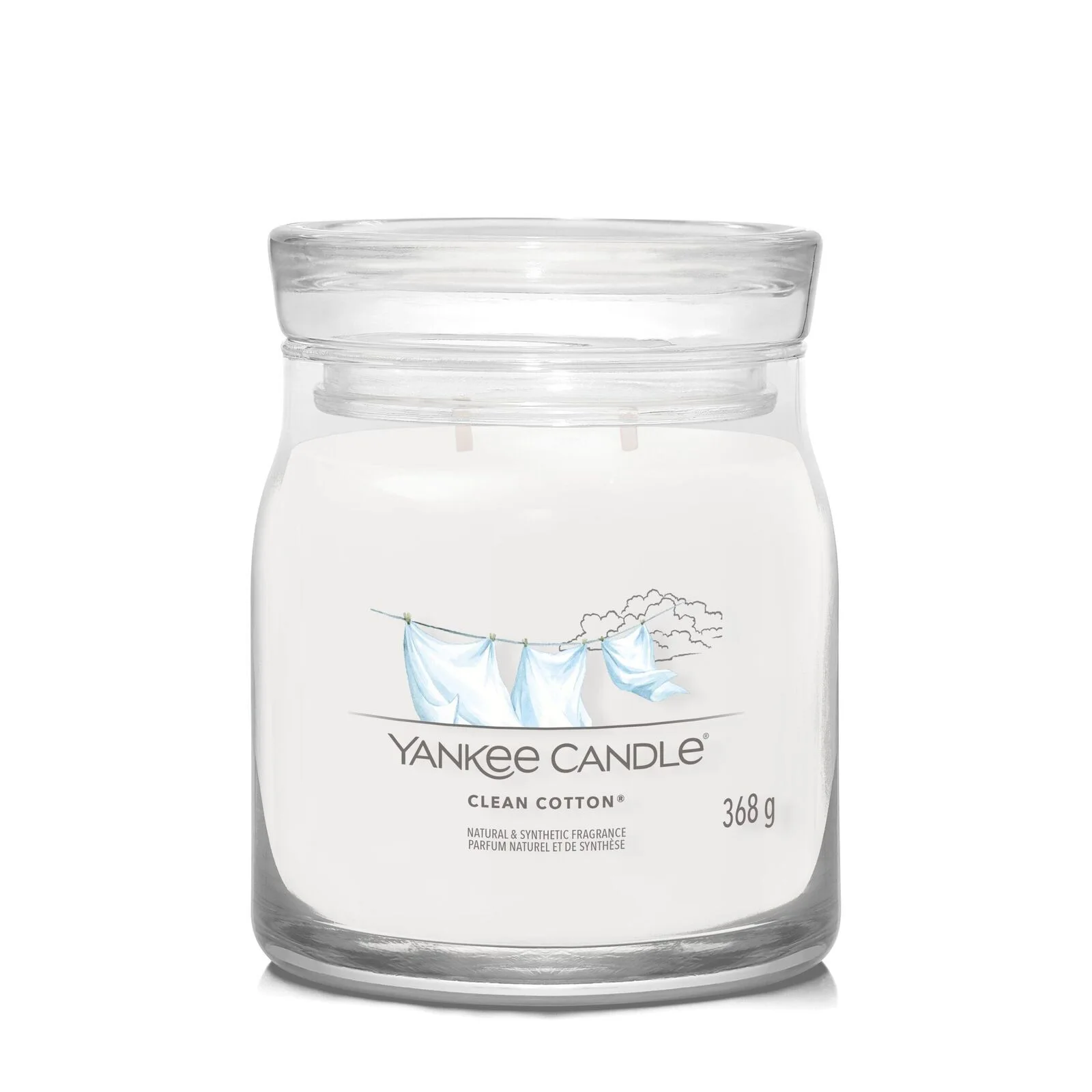 Clean-Cotton_Signature_Medium1 Clean Cotton Signature Medium Jar 368g 2-Docht
