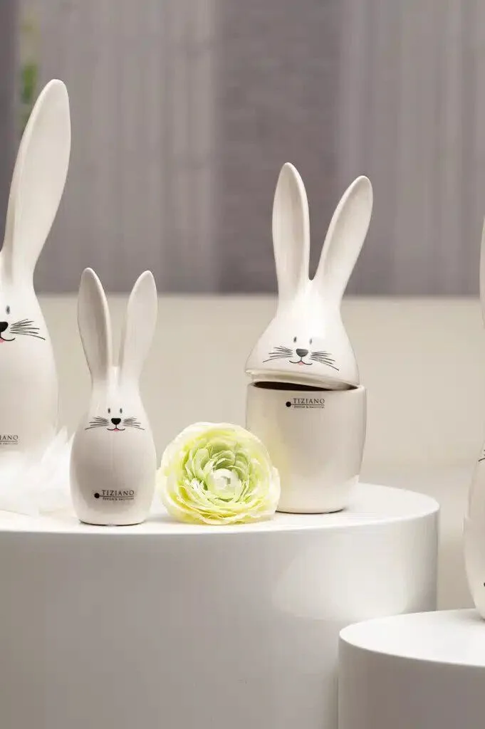 frediano-hasen-dose-deko-kollektion Dose Hase Frediano creme 25cm