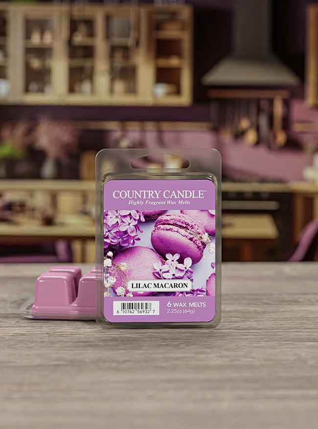 Lilac Macaron Wax Melts 64g