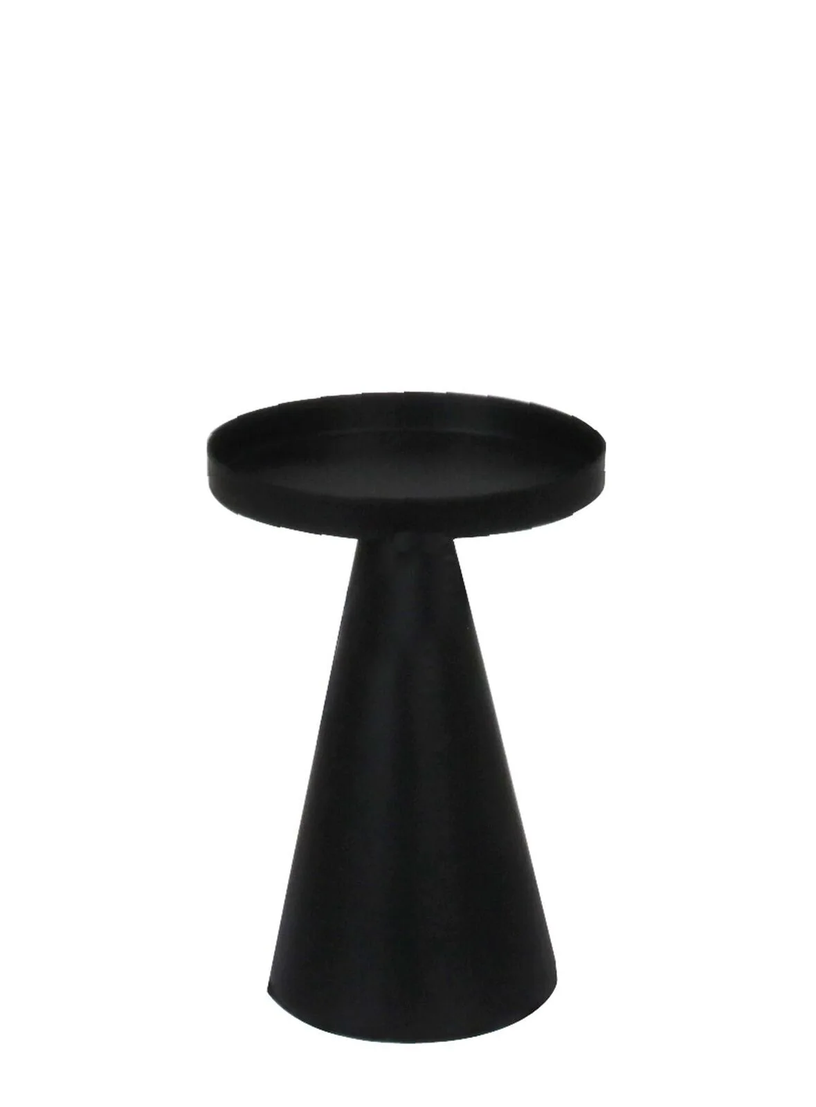 1199012213 Kerzenhalter Ponto schwarz 13cm