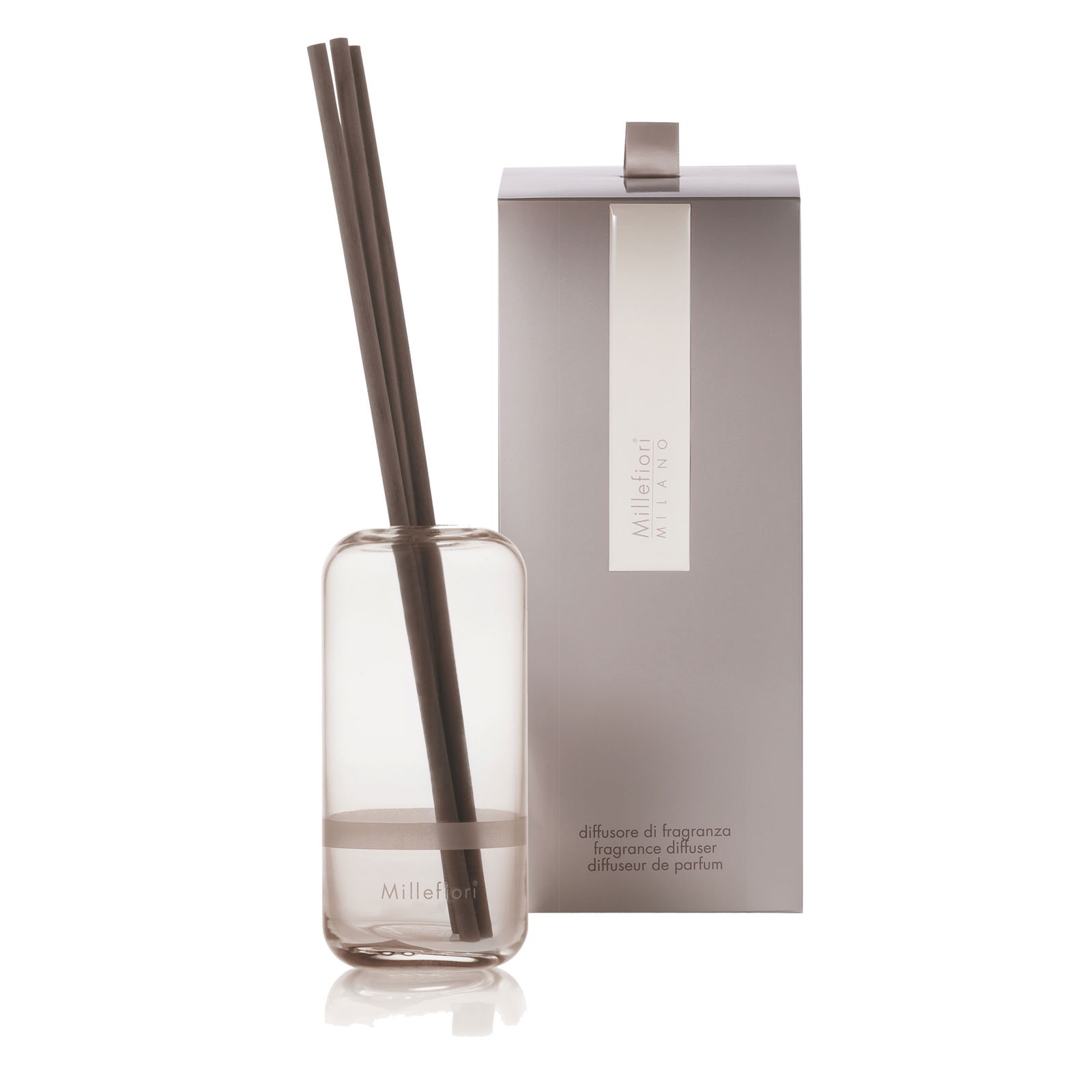 Reed Diffuser Glas Kapsel braun