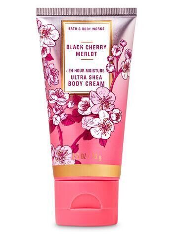 9D11C795-95A7-498E-B38B-F2BD8F18E2DB-BBW-1176 Body Cream - Black Cherry Merlot (Travel Size) - 70g