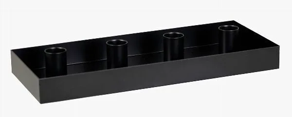 126928_s Kerzenhalter Hasbo schwarz 30cm