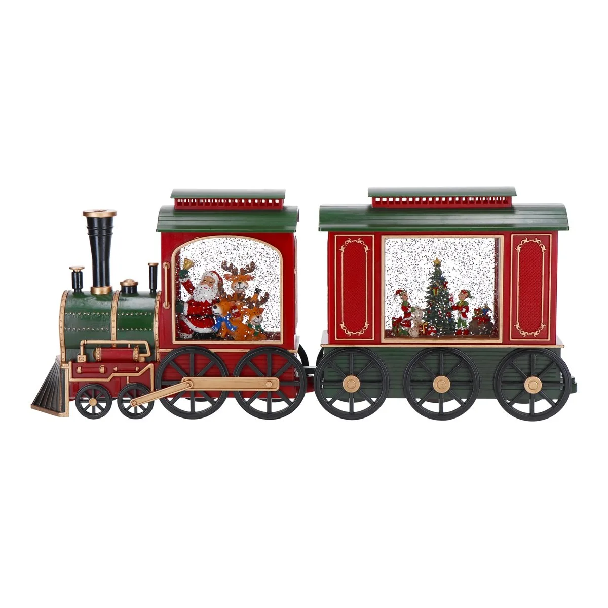 Christmas Train Water Spinning Christmas Train Water Spinning