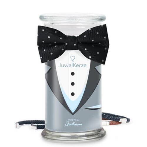 You-Are-a-Gentleman-duftkerze-mit-schmuck-juwelkerze-picture-CUT You are a Gentleman (Armband) 400g