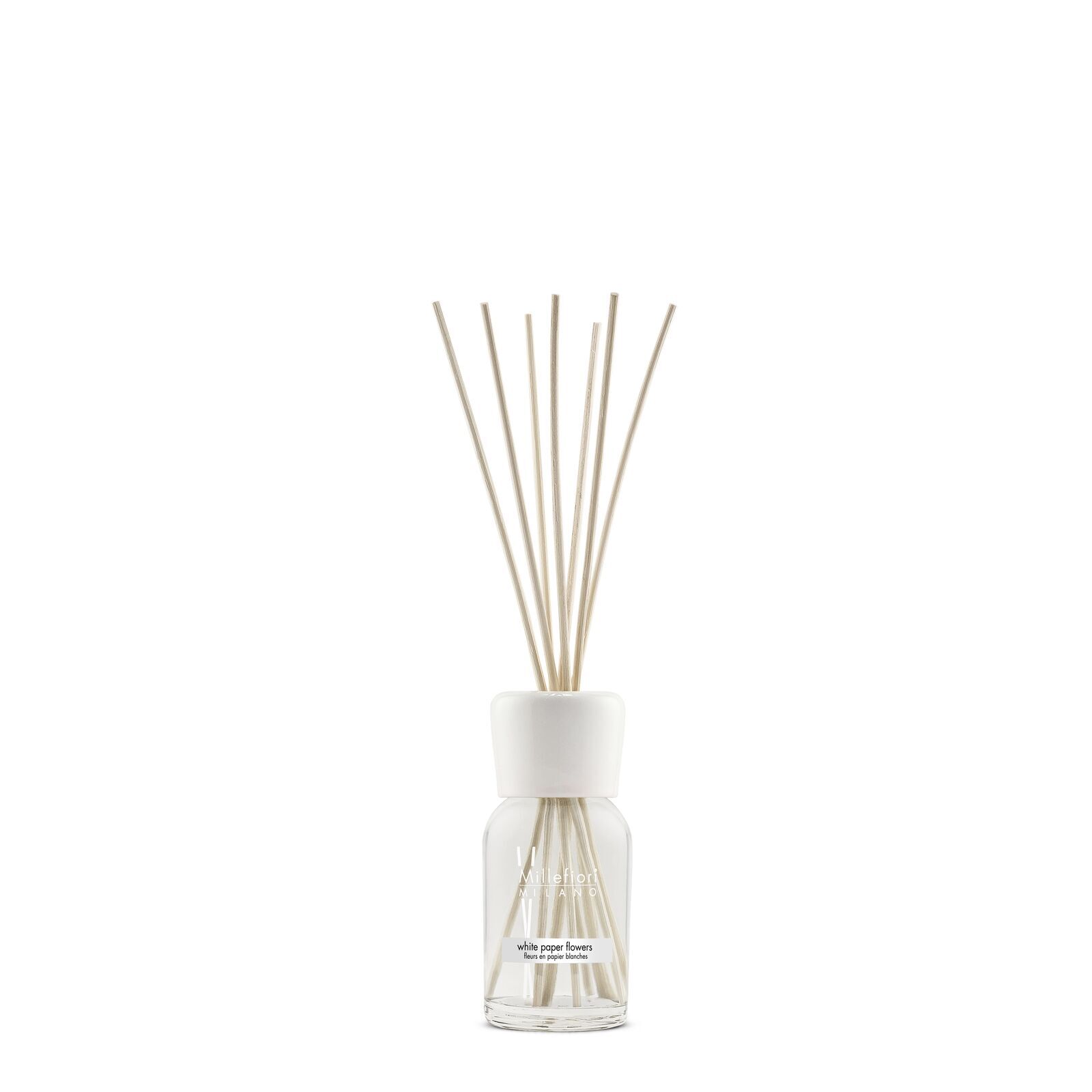 7MDWF_Millefiori-Milano_Reed-Diffuser-100ml_White-Paper-Flowers White Paper Flowers - Milano Reed Diffuser 100ml