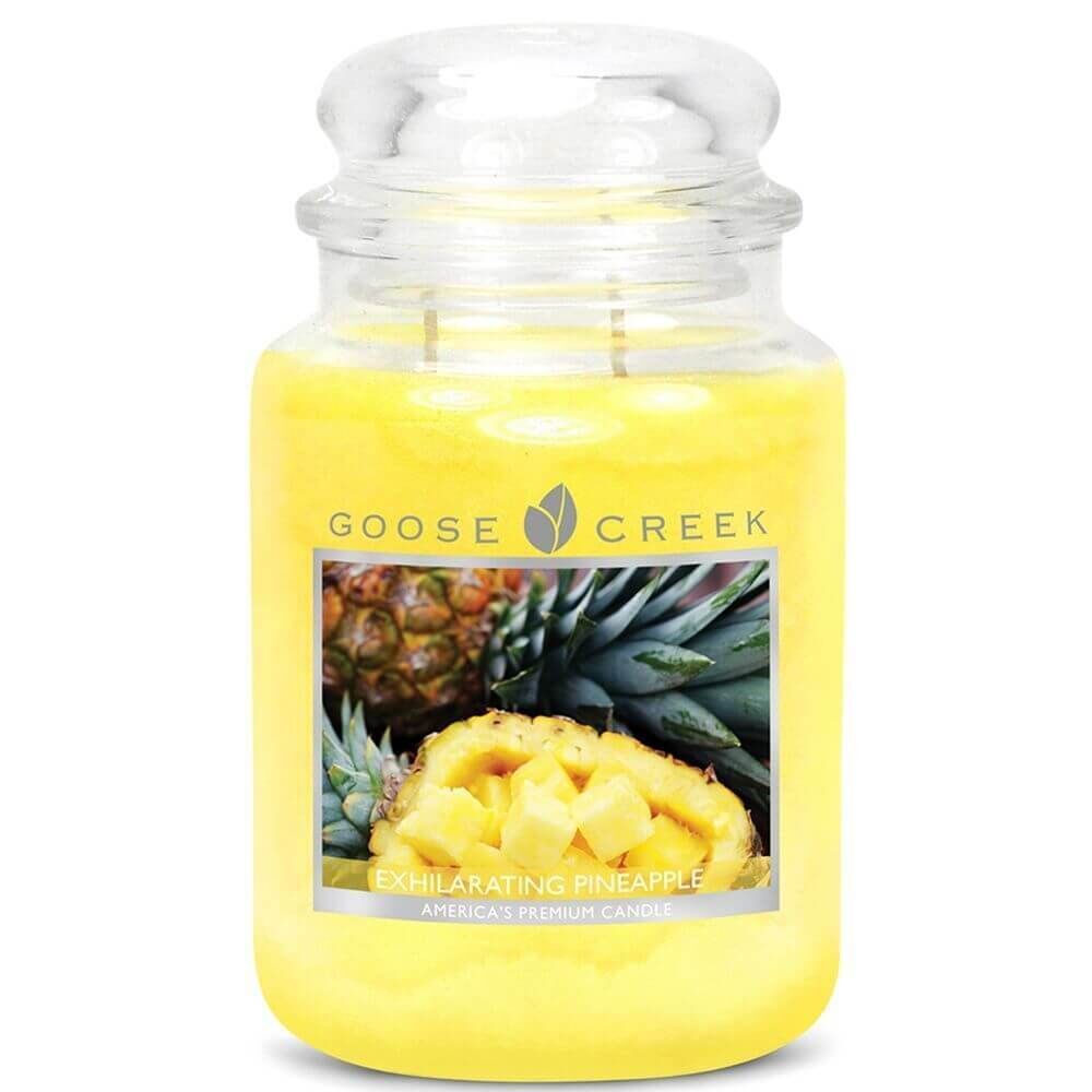 ES26201-Exhilarating-Pineapple-24oz-Jar Goose Creek Candle Exhilarating Pineapple 680g