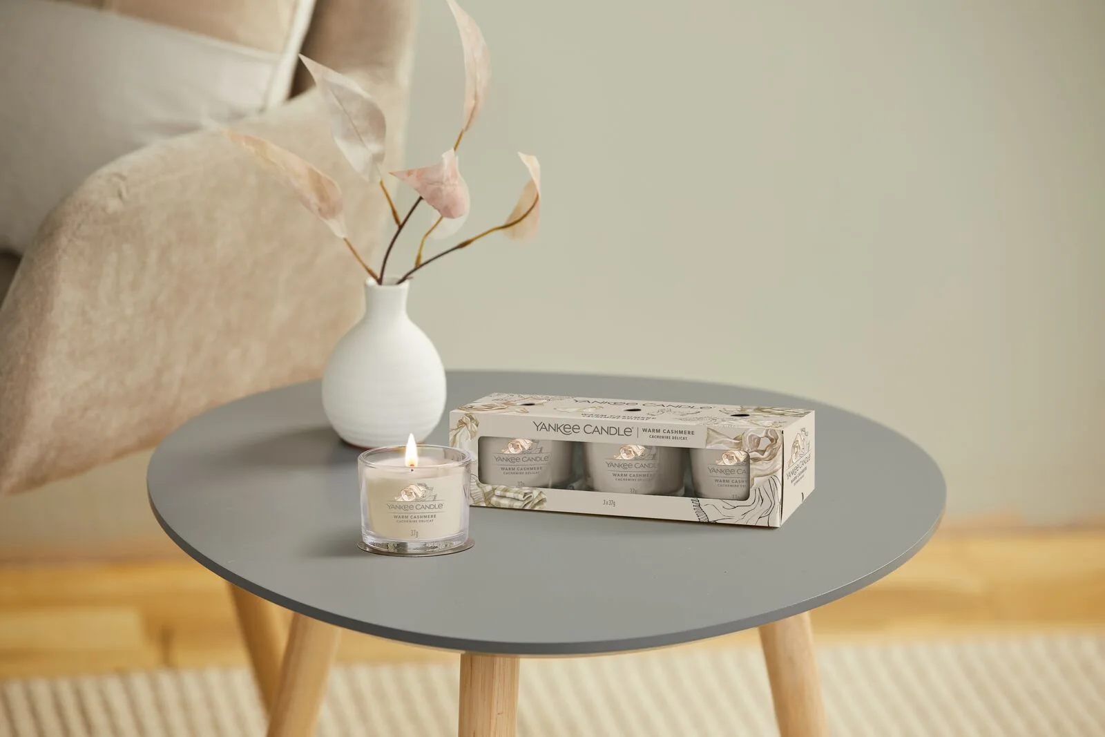 filled-votives_Set-1_Warm-Cashmere Warm Cashmere 37g Glasvotivkerze 3er Pack