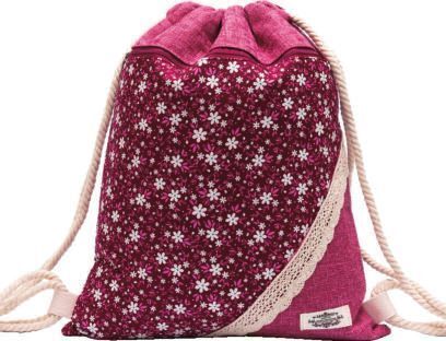 NL2020325 Northlux Patchwork Turnbeutel 177-057 (Red Florals)