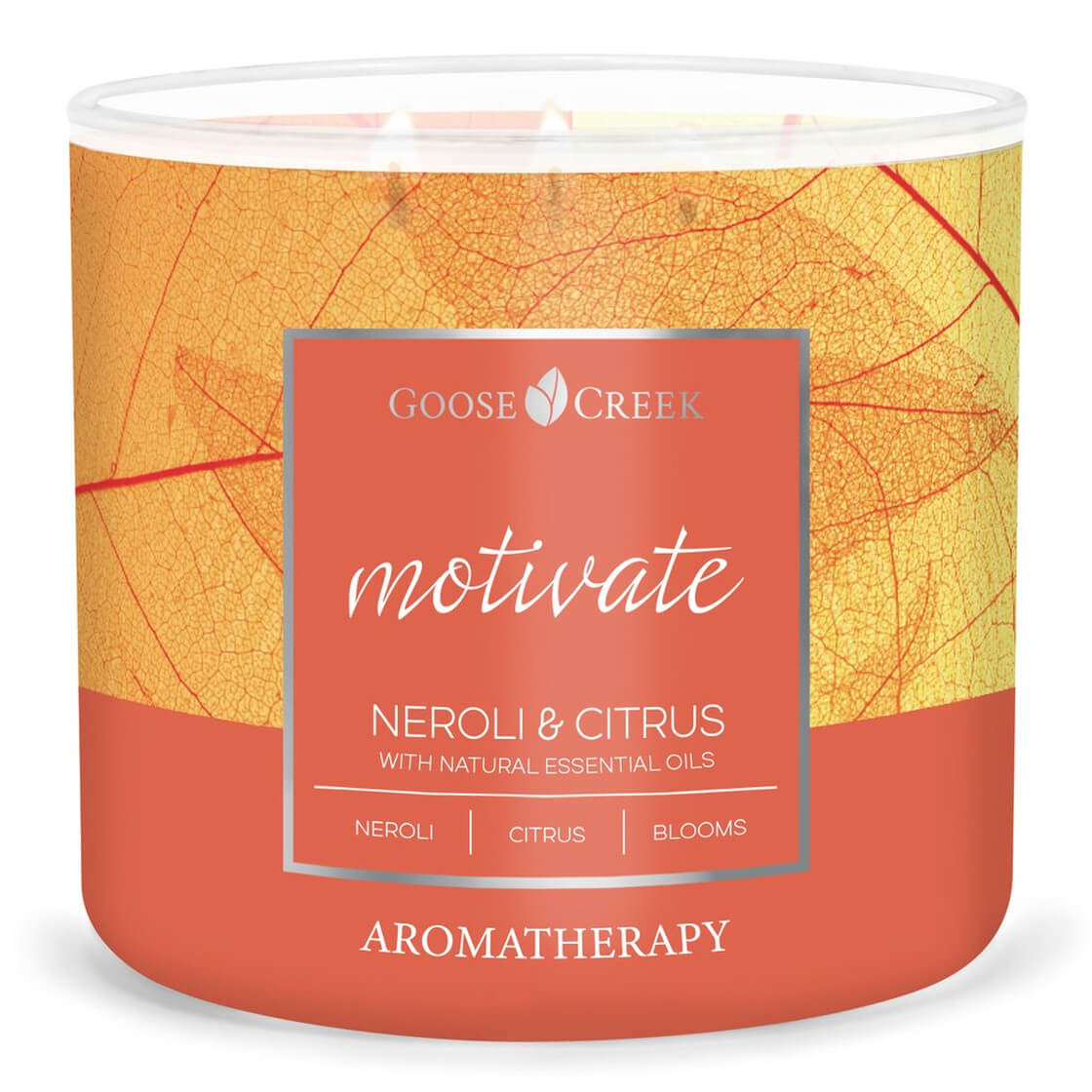 MOTIVATE Neroli & Citrus 411g (3-Docht)