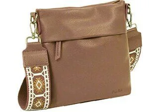 hvK3J2i0 Vera Schultertasche taupe