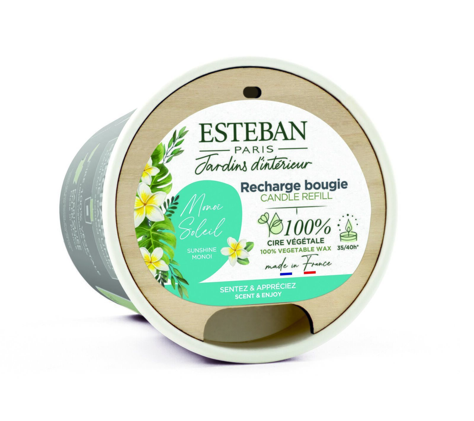 BMS-005_2 Sonniges Monoi Nachfüller für Duftkerze 180g