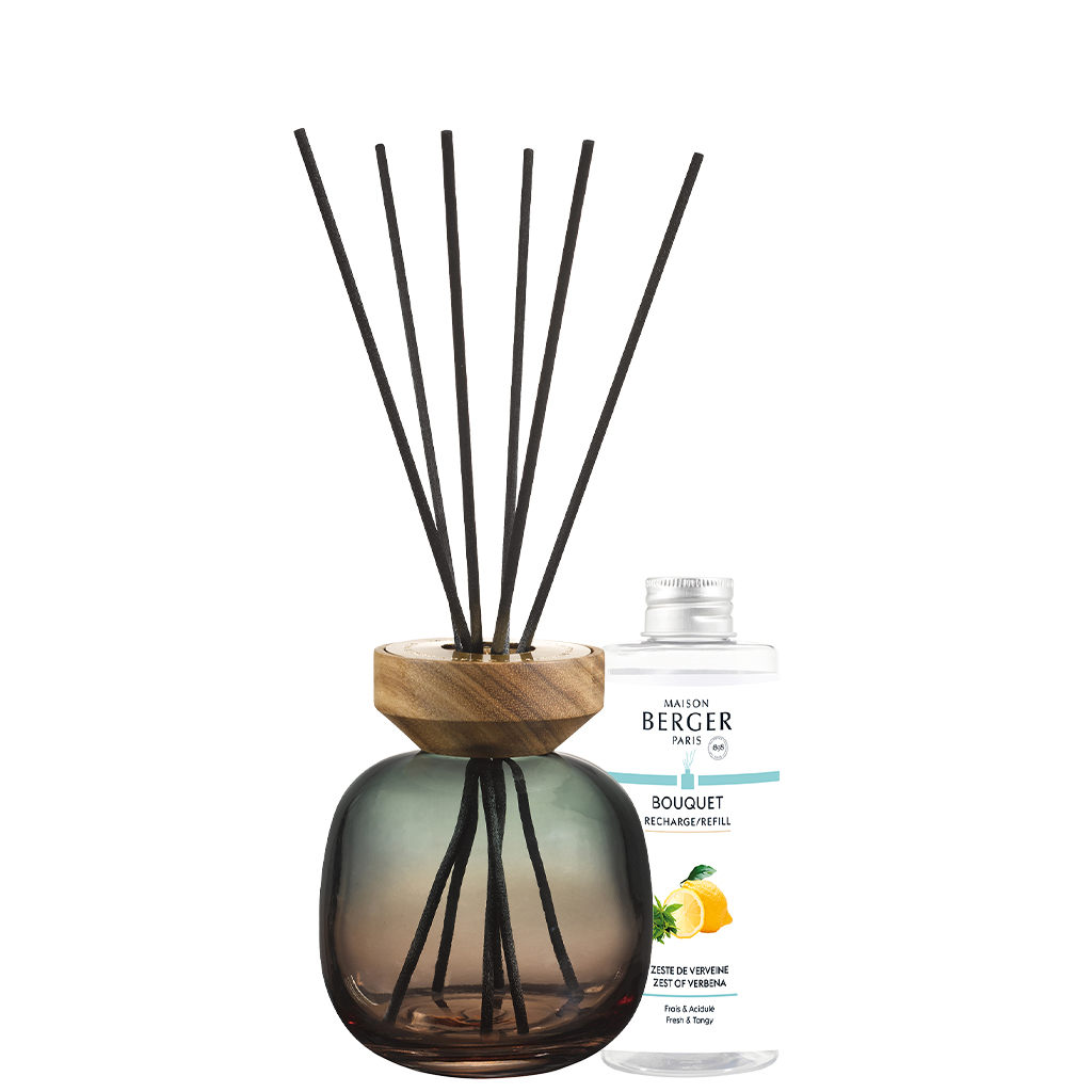 Zitronen-Verbene - Wood Vert-Prune Raumduft Diffuser